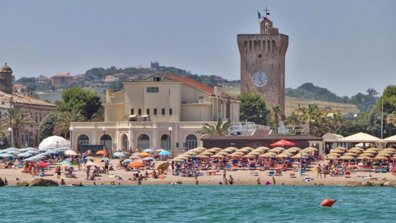 Ferienwohnung Nel Blu Dipinto Di Blu Porto Recanati Exterior foto
