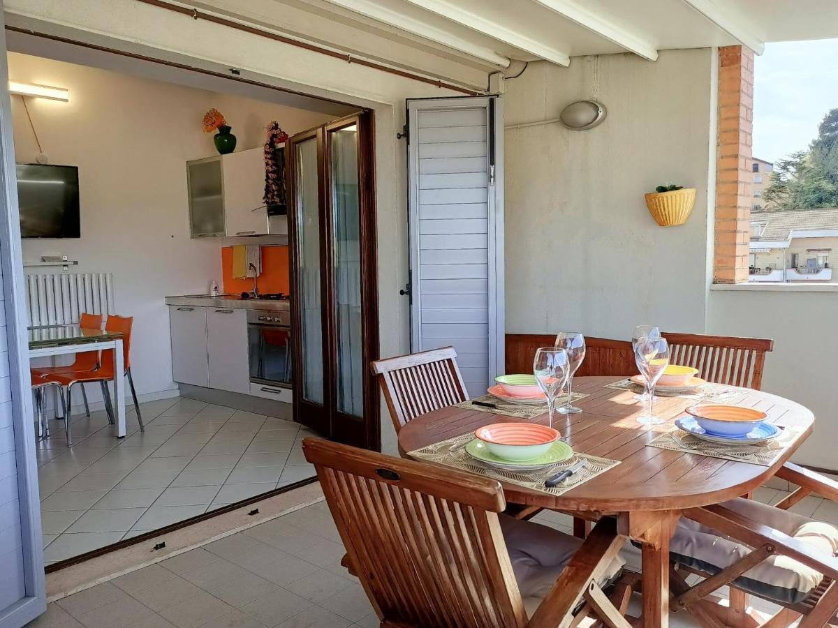 Ferienwohnung Nel Blu Dipinto Di Blu Porto Recanati Exterior foto